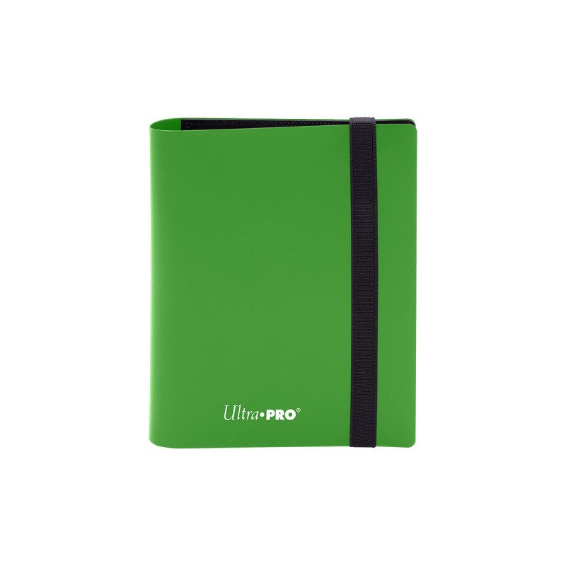Ultra PRO - UP - 2-Pocket Eclipse PRO-Binder: Lime Green