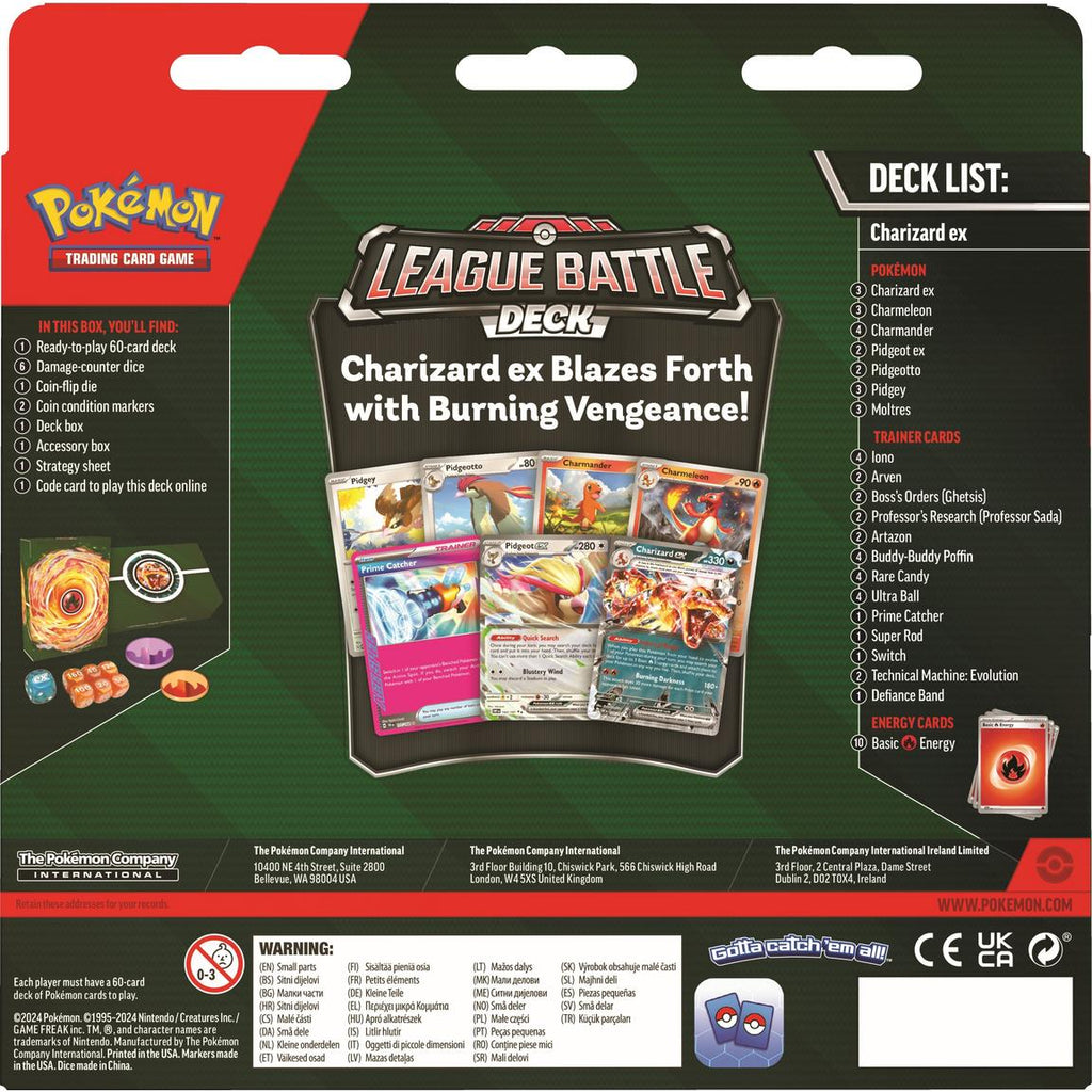 Pokémon League Battle Deck: Charizard ex (2024)