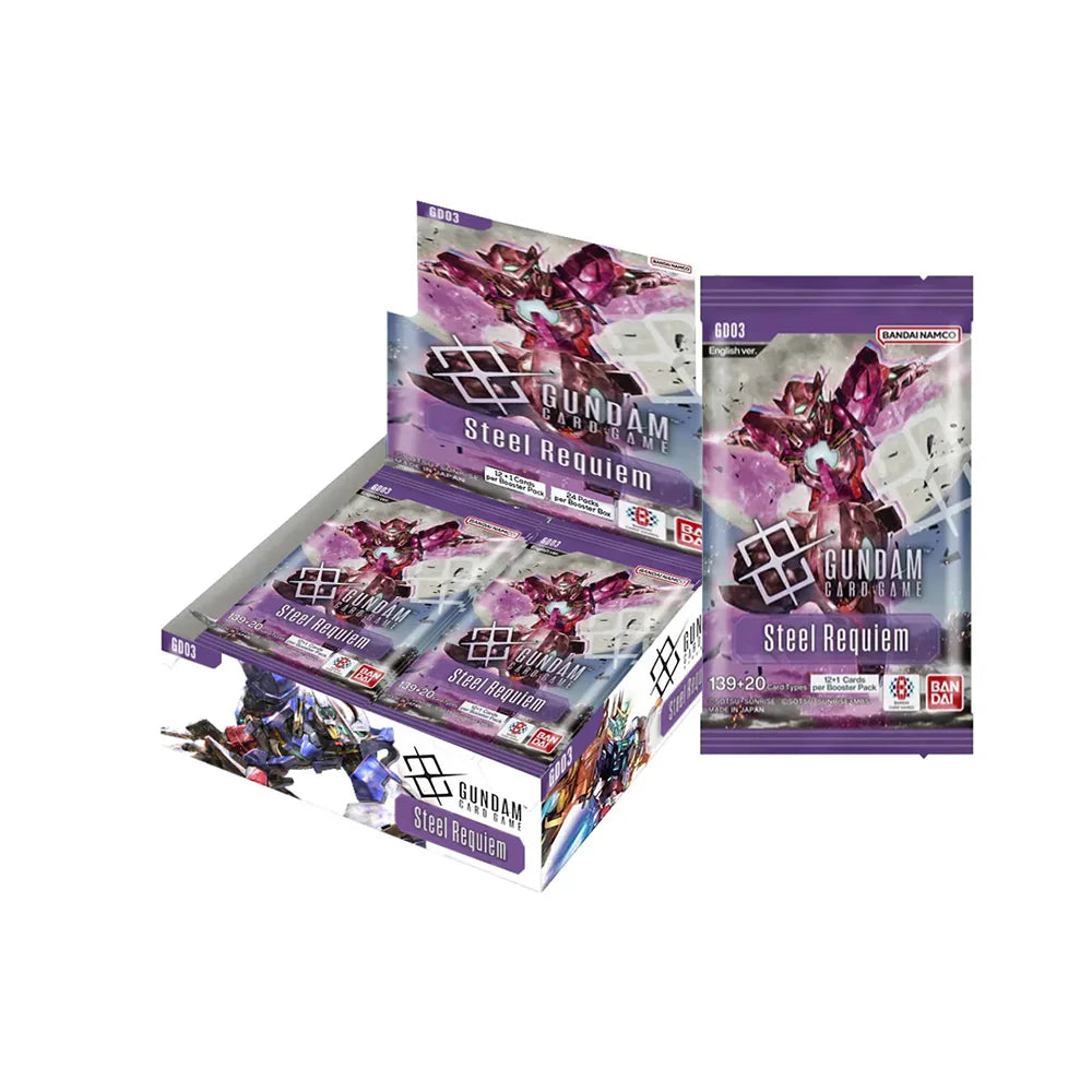 Gundam GD03 Steel Requiem Booster Box