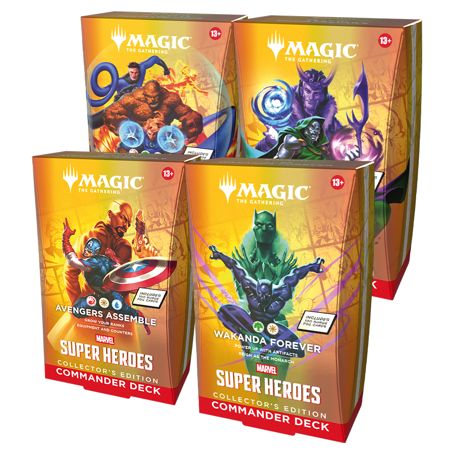 Magic: The Gathering - Marvel Super Heroes Commander Decks Collector's Edition