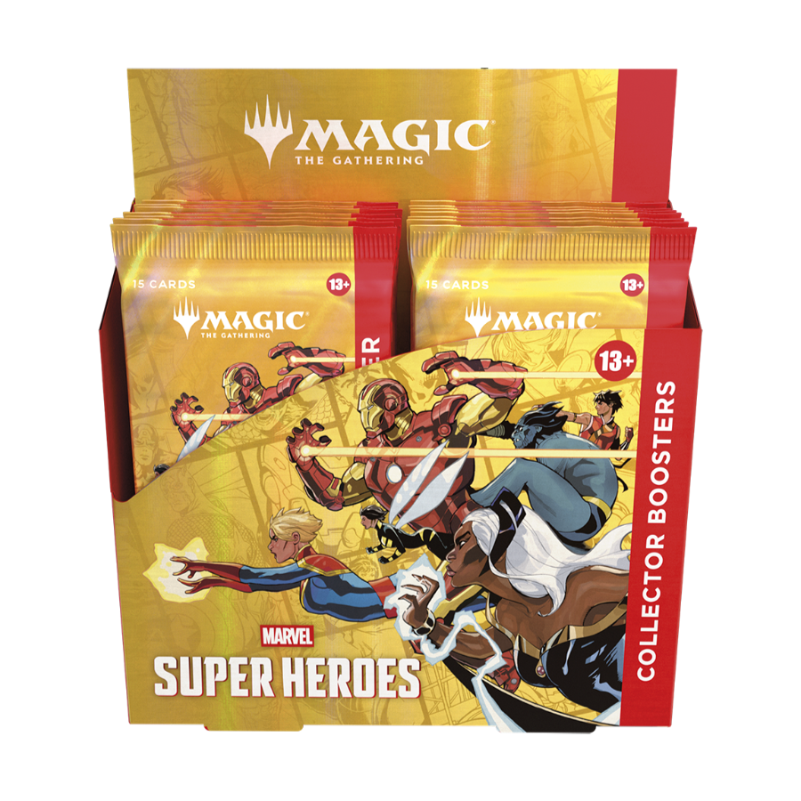 Magic: The Gathering - Marvel Super Heroes Collector Booster Display
