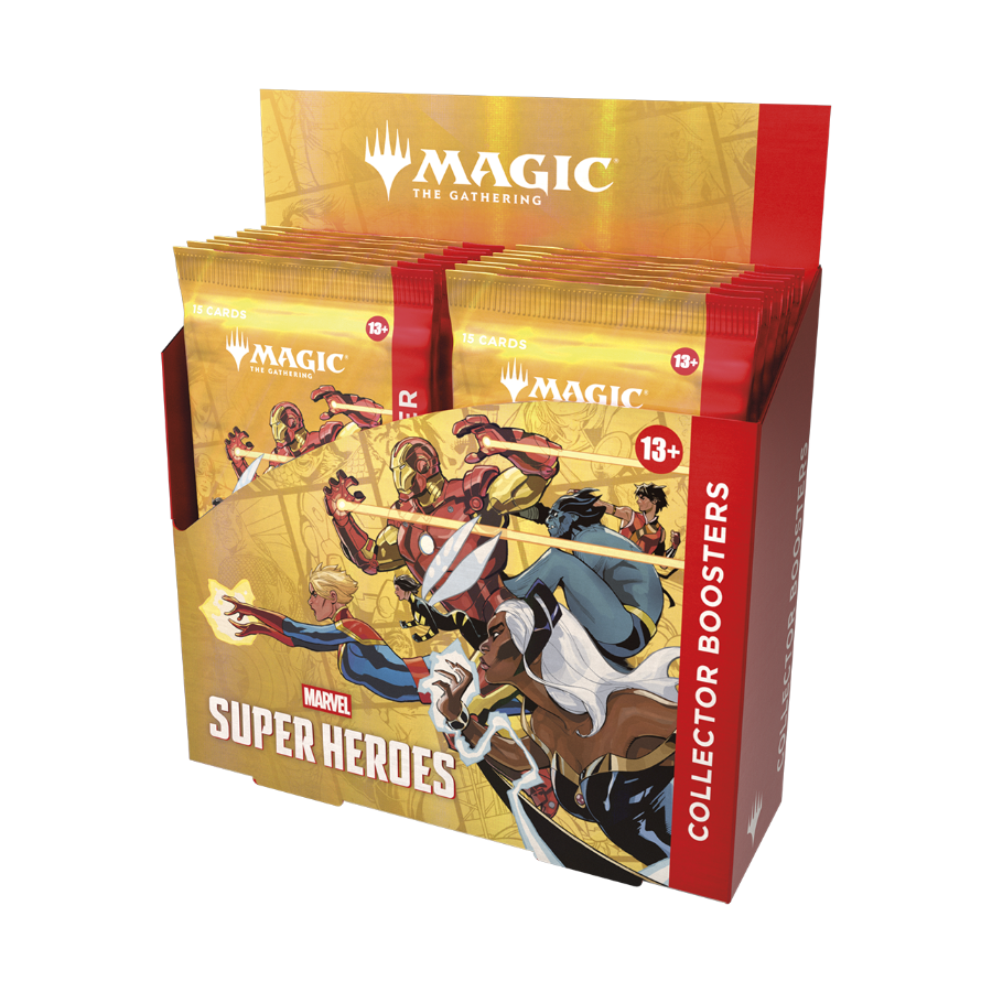 Magic: The Gathering - Marvel Super Heroes Collector Booster Display