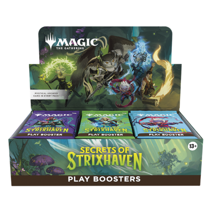 Magic: The Gathering - Secrets Of Strixhaven Play Booster Display