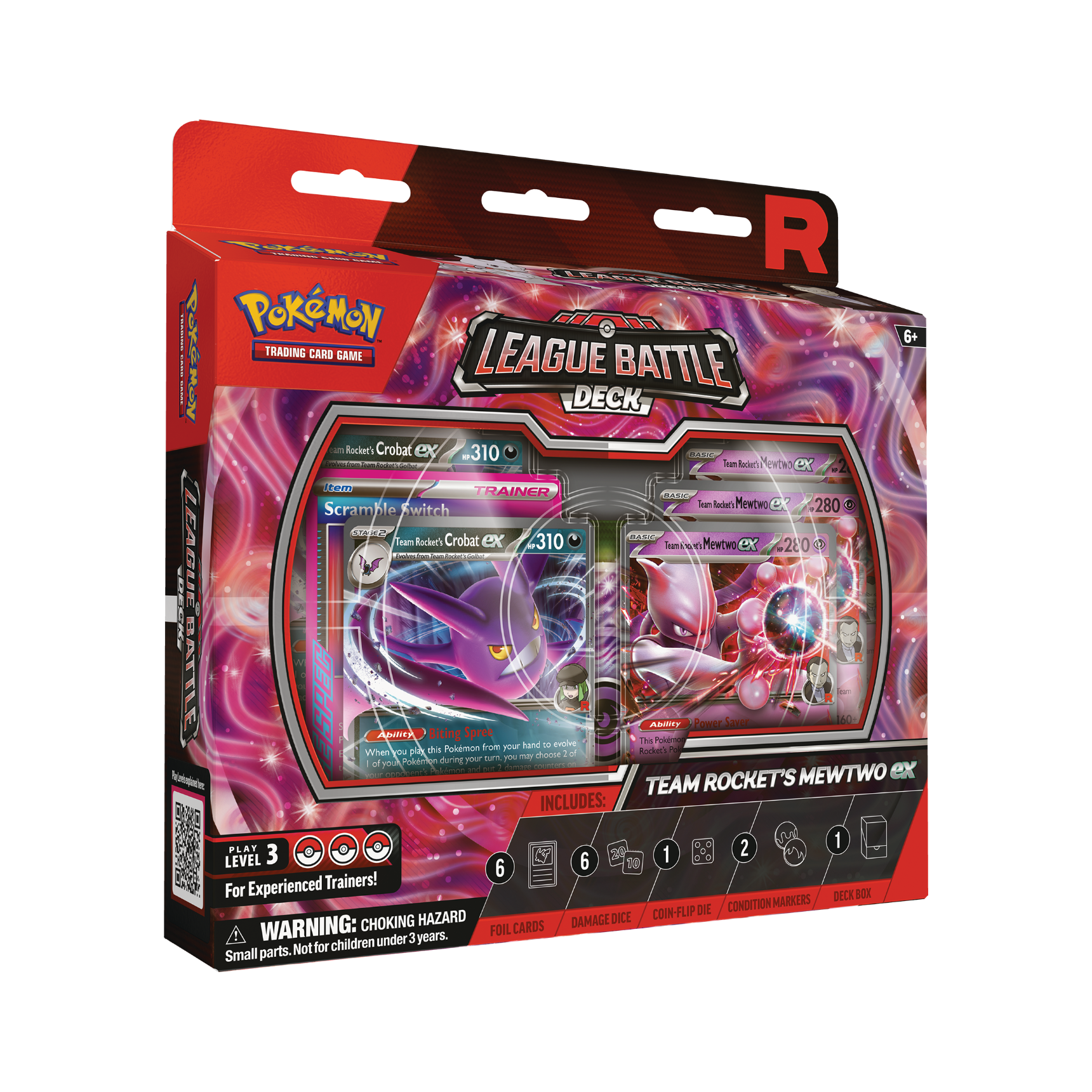 Pokémon League Battle Deck: Team Rocket's Mewtwo ex (2025)