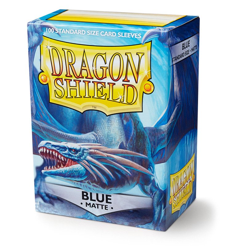 Dragon Shield - DS - Standard Sleeves: Blue [Matte] (100 pieces)