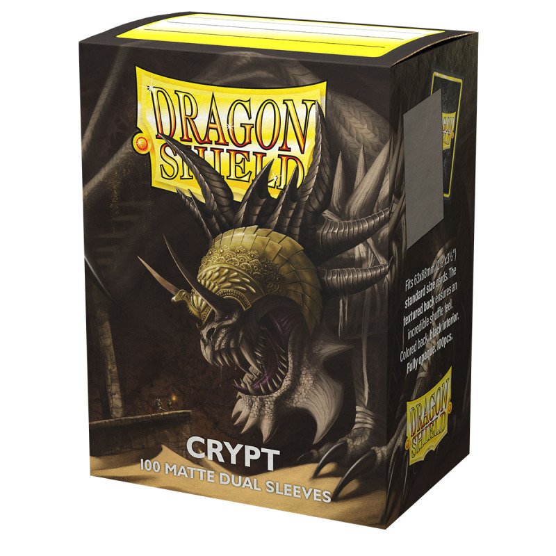 Dragon Shield - DS - Standard Dual Sleeves: Crypt [Matte] (100 Count)