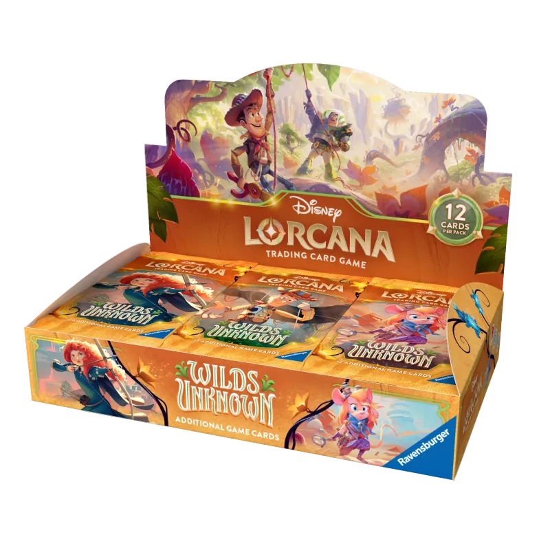 Disney Lorcana - Wilds Unknown: Booster Display
