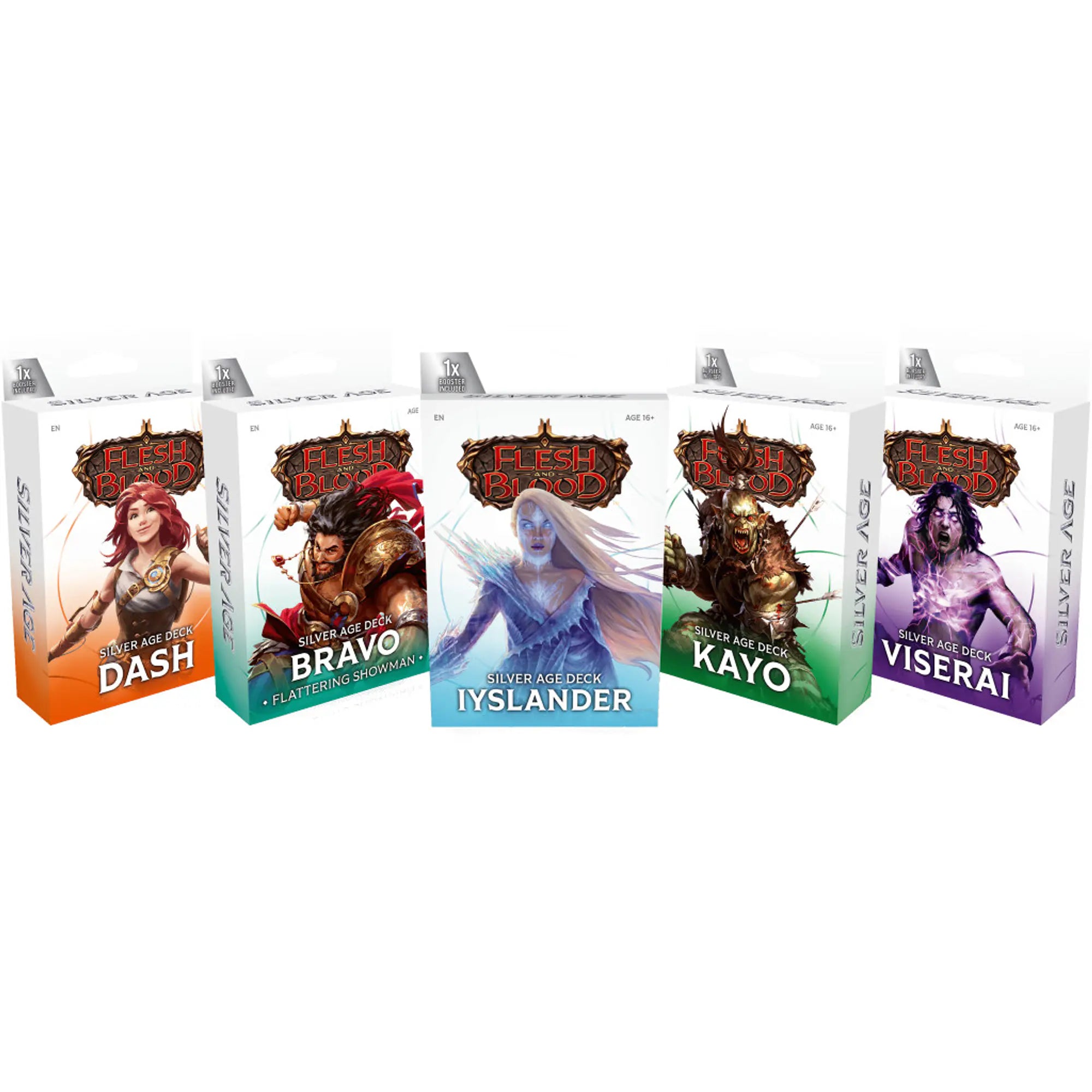 Flesh and Blood - Silver Age Chapter 1 - 5 decks